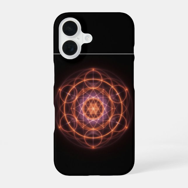 Sacred geometry phone case (Back)