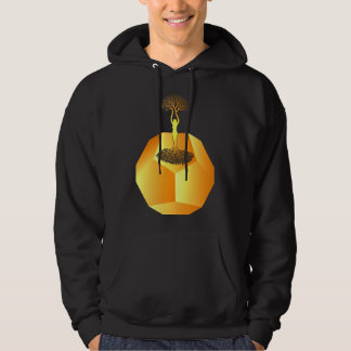 sacred geometry polygon shape tree of life  hoodie