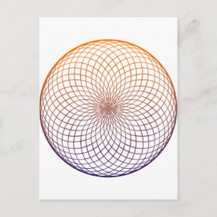 Sacred Geometry Postcard