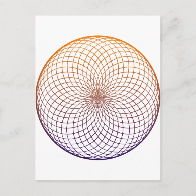 Sacred Geometry Postcard (Front)