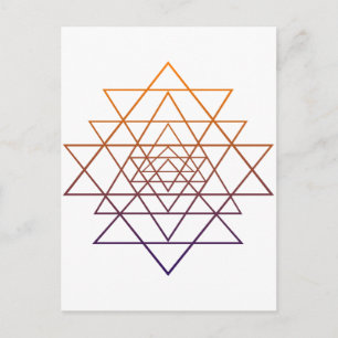 Sacred Geometry Postcard