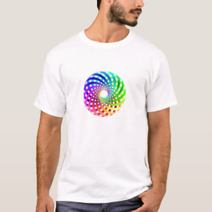 Sacred Geometry - Rainbow Toroid T-shirt