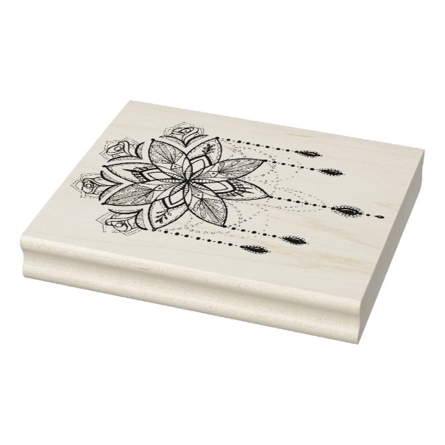 Sacred Geometry Rubber Stamp (Stamp)