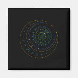 Sacred Geometry Shirt  Magnet