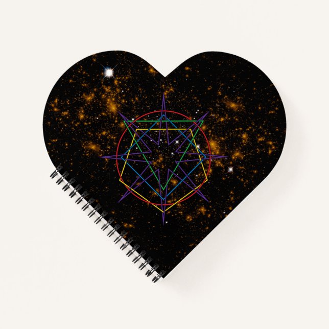 Sacred Geometry Sigil Notebook (Front)