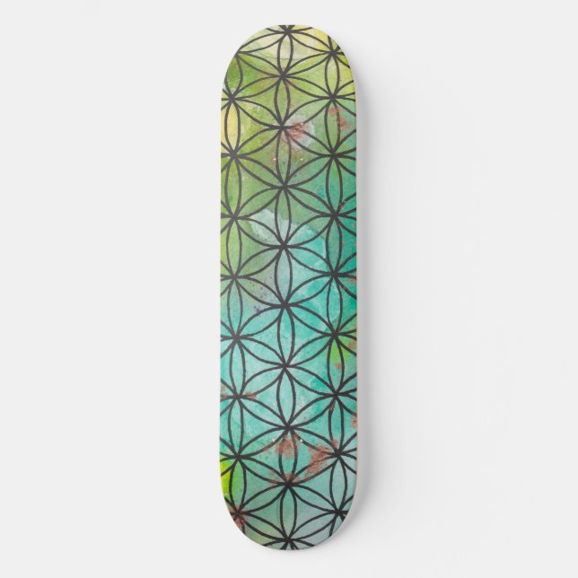 Sacred Geometry Skateboard (Front)