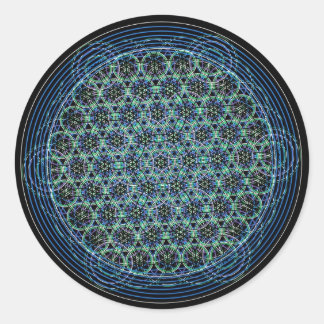 Sacred geometry sticker