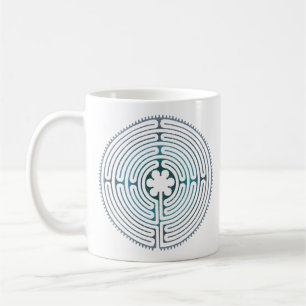 Sacred Geometry Symbol - Chartres Labyrinth 1 Coffee Mug