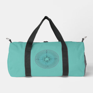 Sacred Geometry Symbol - Chartres Labyrinth 1 Duffle Bag