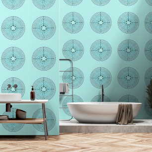 Sacred Geometry Symbol - Chartres Labyrinth 1 Wallpaper