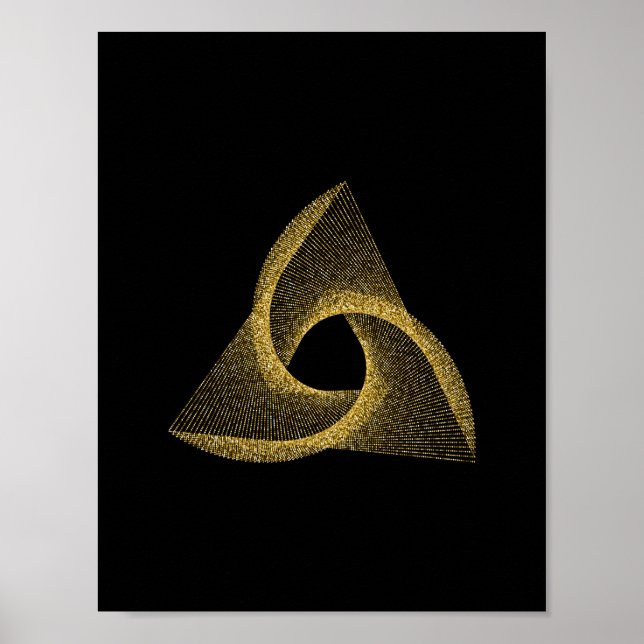 Sacred Geometry Symbol Poster (Front)