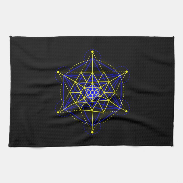 Sacred Geometry Tea Towel (Horizontal)