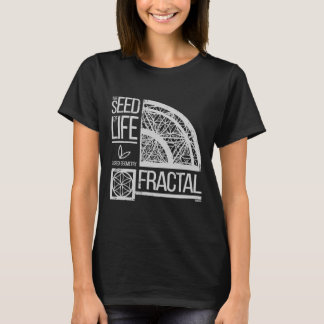Sacred Geometry The Seed Of Life Fractal T-Shirt
