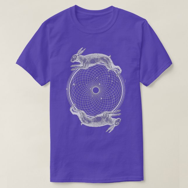 Sacred Geometry  - Torus Rabbits  T-Shirt (Design Front)