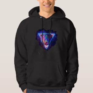 Sacred Geometry Triangle Earth Hoodie