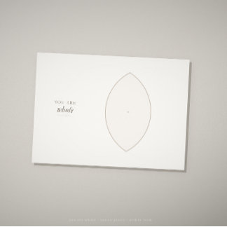 Sacred geometry wellness card · you are whole