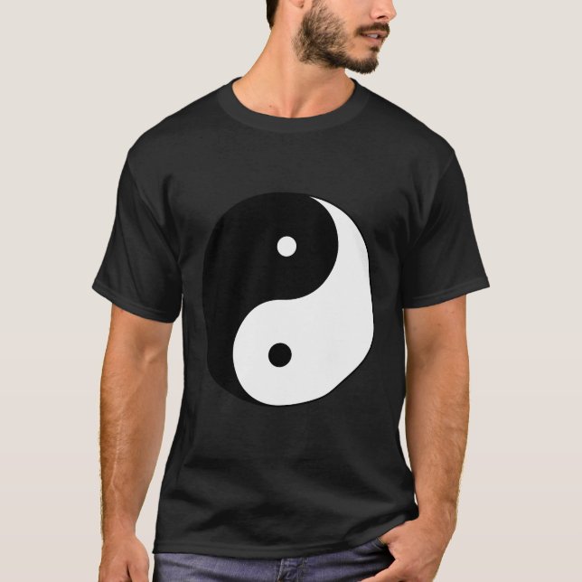 Sacred Geometry Yin Yang Long Sleeve Shirt (Front)