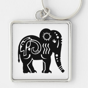 Sacred Giant (Black) Keychain