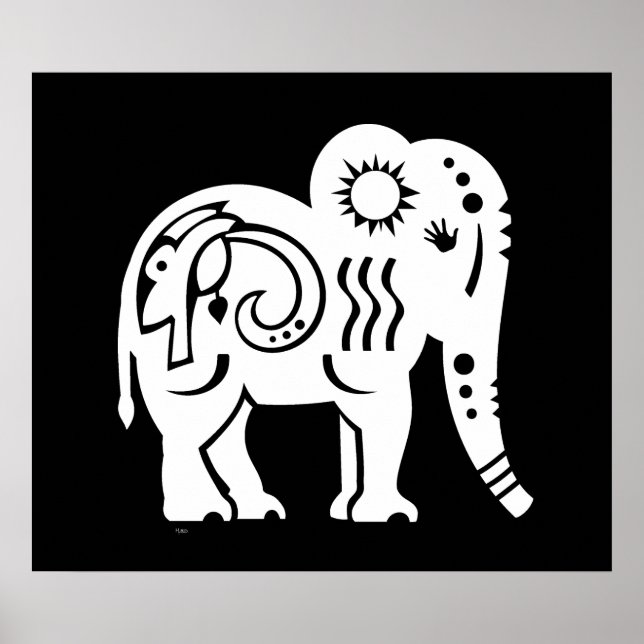 Sacred Giant (White) Poster (Front)