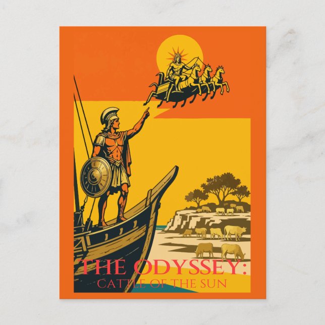 Sacred Golden Herd Postcard (Front)