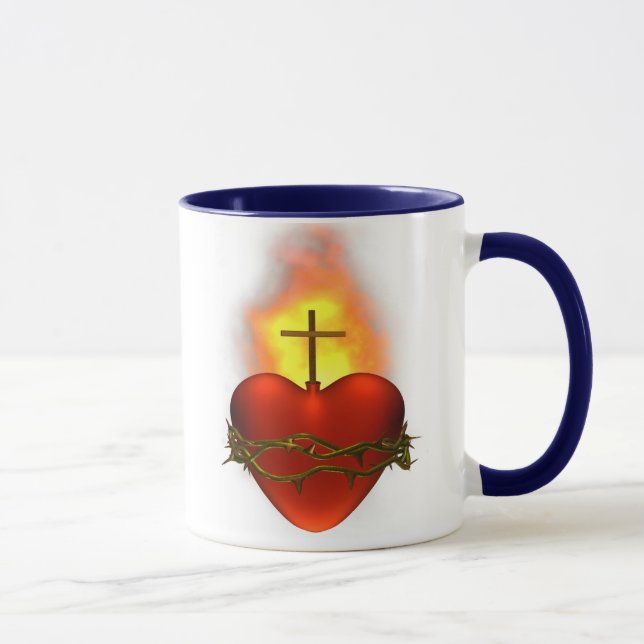 Sacred Heart Coffee Mug (Right)