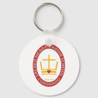 Sacred Heart Coronado Logo Key Ring