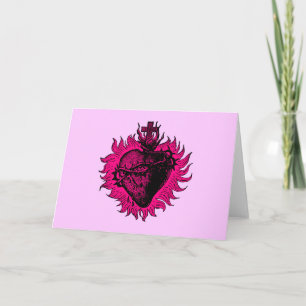 Sacred Heart Greeting Card