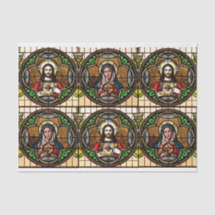 Sacred Heart/Immaculate Heart Tissue Paper