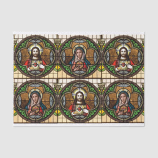 Sacred Heart/Immaculate Heart Tissue Paper