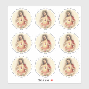 Sacred Heart Jesus Religious Divine Mercy Vinyl