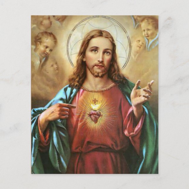 Sacred Heart Jesus Religious Traditional Catholic (Front)