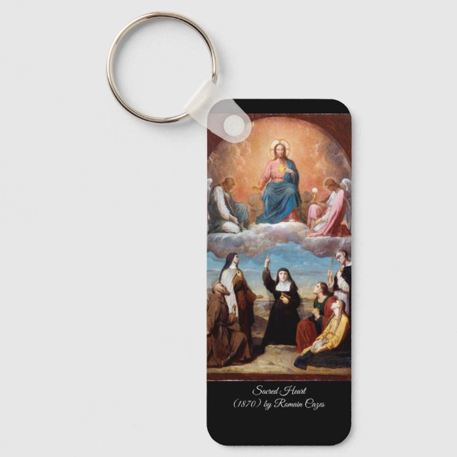 Sacred Heart Key Ring (Front)