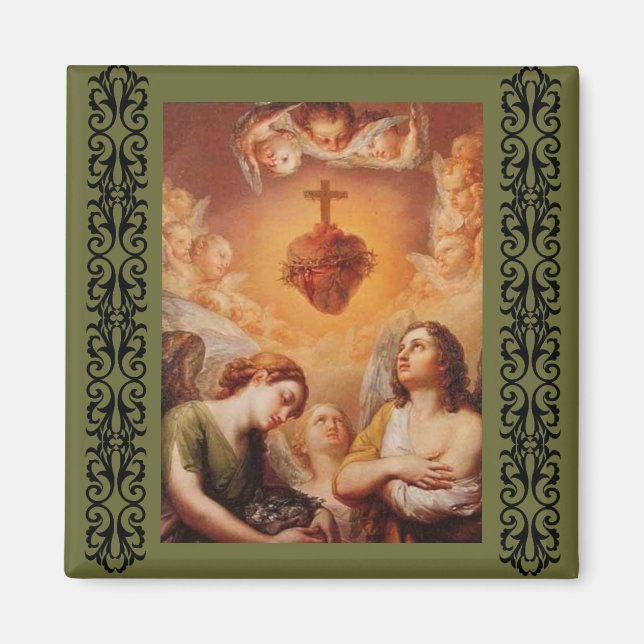 Sacred Heart Magnet (Front)