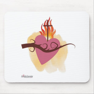 Sacred Heart Mouse Pad by Catholic Everyday