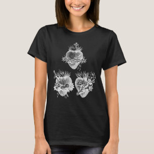 Sacred Heart of Jesus and Immaculate Heart of Mary T-Shirt