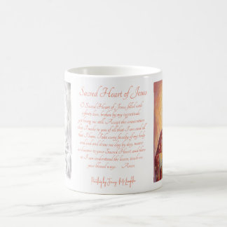Sacred Heart of Jesus, Art, Prayer, Mug