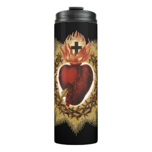 Sacred Heart of Jesus Catholic Devotion T-ShirtThe Thermal Tumbler