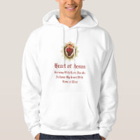 Sacred Heart of Jesus Catholic Hoodie
