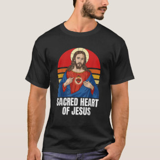 Sacred Heart Of Jesus Catholic T-Shirt