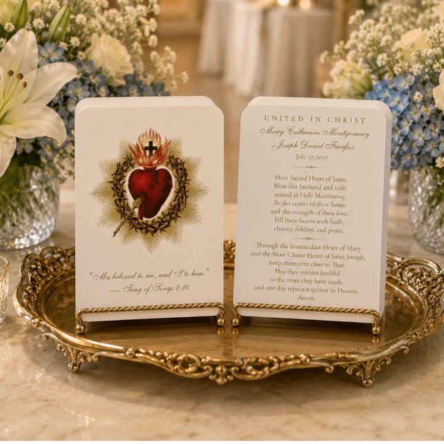 Sacred Heart of Jesus Catholic Wedding Prayer  (Creator Uploaded)