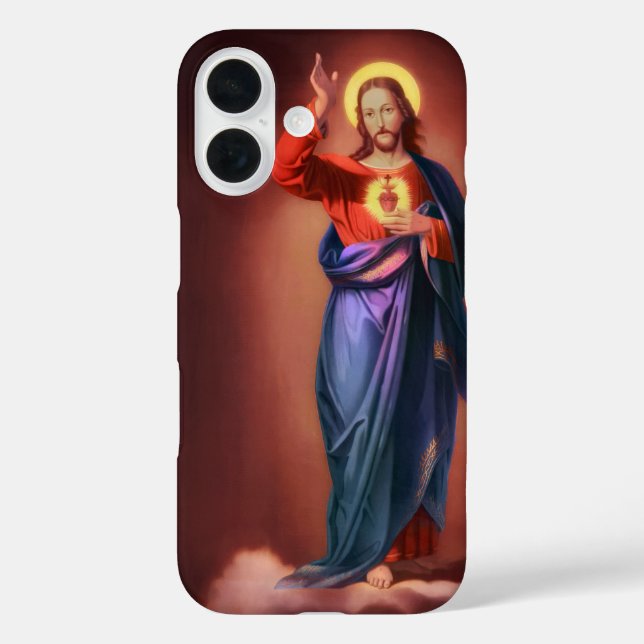 Sacred Heart of Jesus Christ Case-Mate iPhone Case (Back)