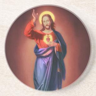 Sacred Heart of Jesus Christ Coaster