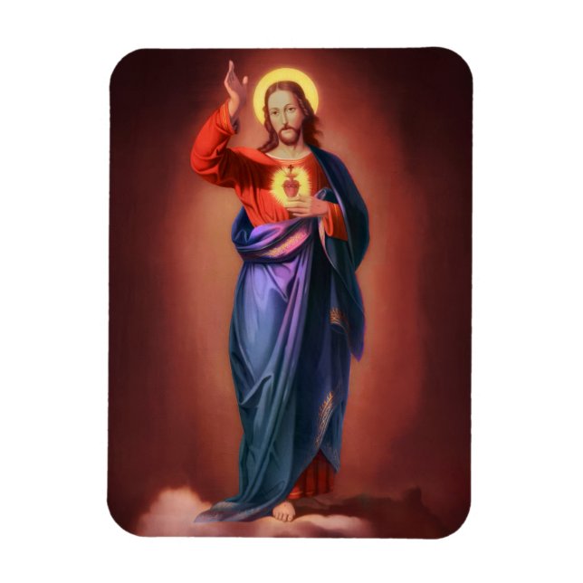 Sacred Heart of Jesus Christ Magnet (Vertical)