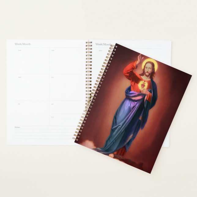 Sacred Heart of Jesus Christ Planner (Display)