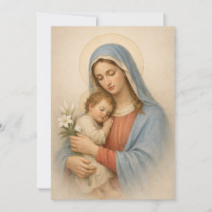 Sacred Heart of Jesus Cross Quote Floral Design