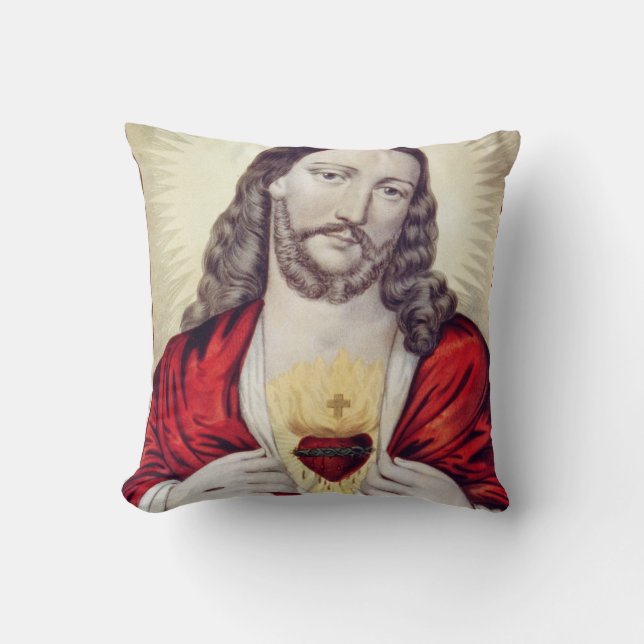 SACRED HEART OF JESUS CUSHION (Front)