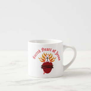 Sacred Heart of Jesus Espresso Cup