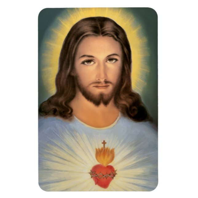 Sacred Heart of Jesus Flexi Magnet (Vertical)