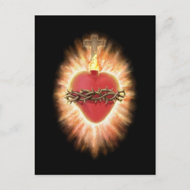 Sacred Heart of Jesus Hope Postcard (Front)
