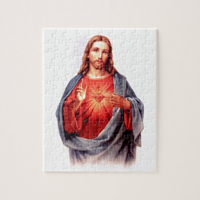 Sacred Heart of Jesus Jigsaw Puzzle (Vertical)